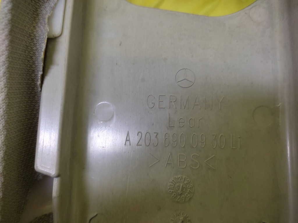 фото №4, Mercedes w203 захист стійка ліва a2036901540