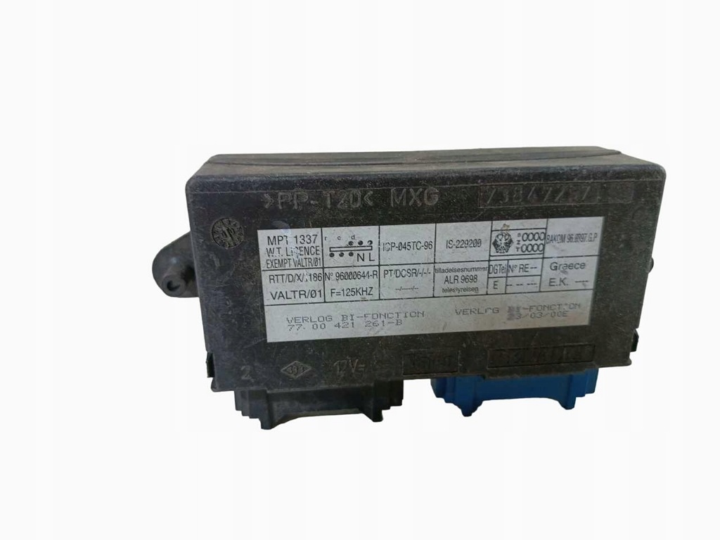 фото №1, Модуль центрального замка renault safrane 7700421261