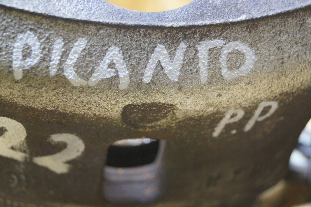 фото №11, Суппорт тормозной правый перед kia picanto iii