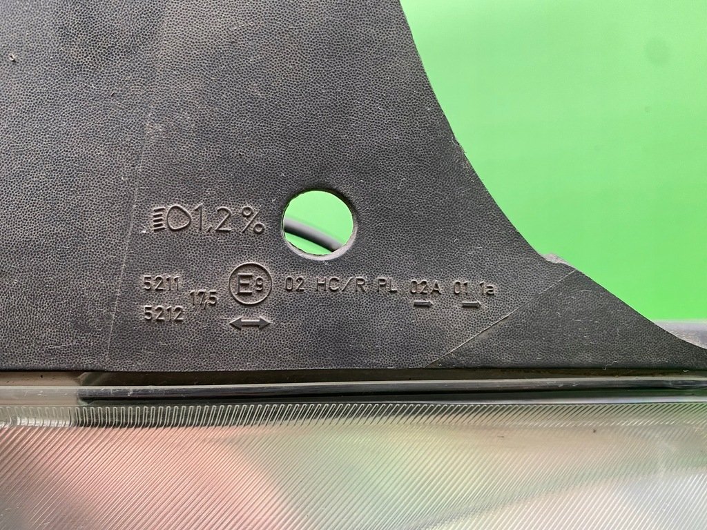 фото №15, Лампа фара левый перед citroen xsara picasso i lift + вкладыш