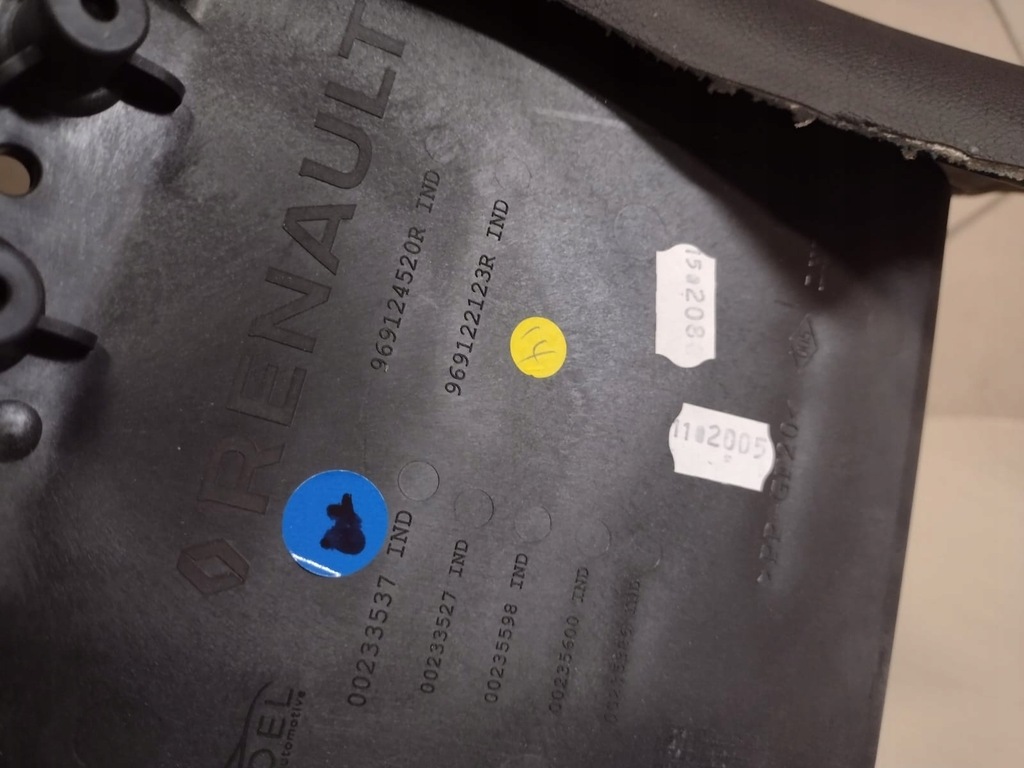 фото №7, Тунель середній корпус renault captur ii 969124520r 969122123r jak новий