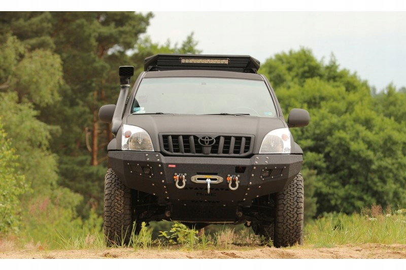 Бампер передний стальной toyota land cruiser 120 more 4x4 Доставка