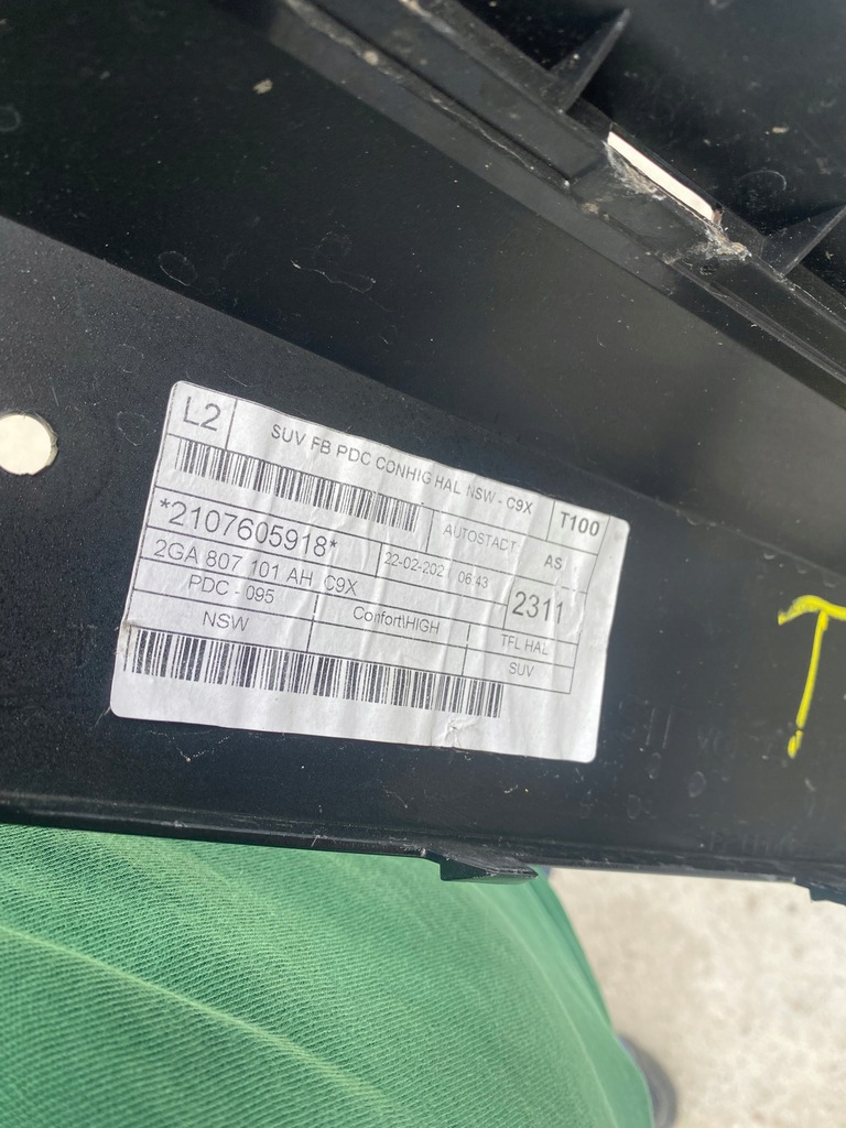 фото №5, Бампер передній перед vw t-roc 2ga 807101ah