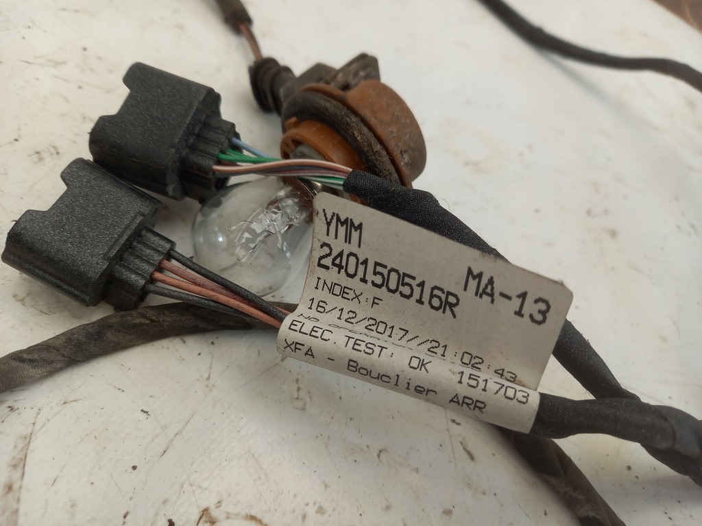 фото №7, Жгут электропроводка датчики pdc задняя renault scenic iv