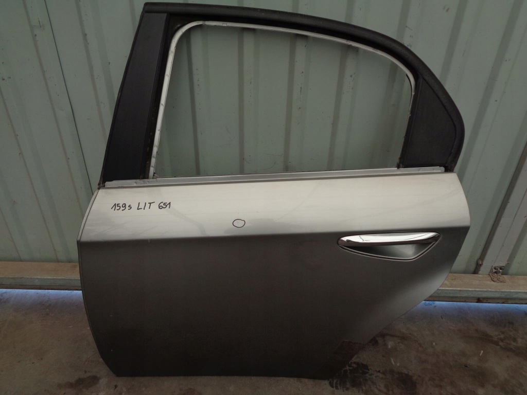 фото №1, Двері alfa romeo 159 sedan ліва задні kod 651