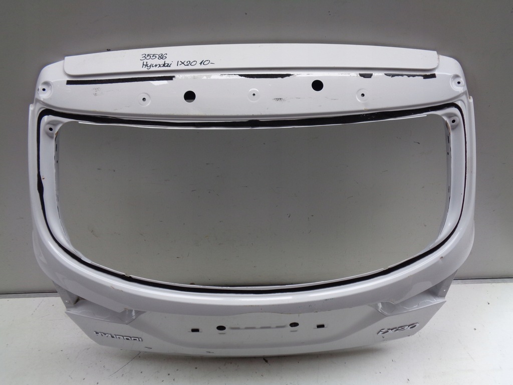 фото №6, Крышка багажника задняя hyundai ix20 10- nr 35586