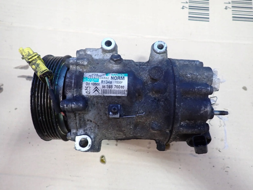 фото №1, Компресор кондиціонера citroen 9659876080