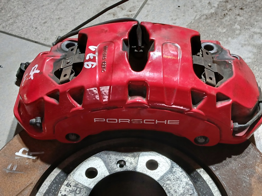 фото №6, Porsche panamera turbo 971 тормозные диски суппорты комплект перед задняя