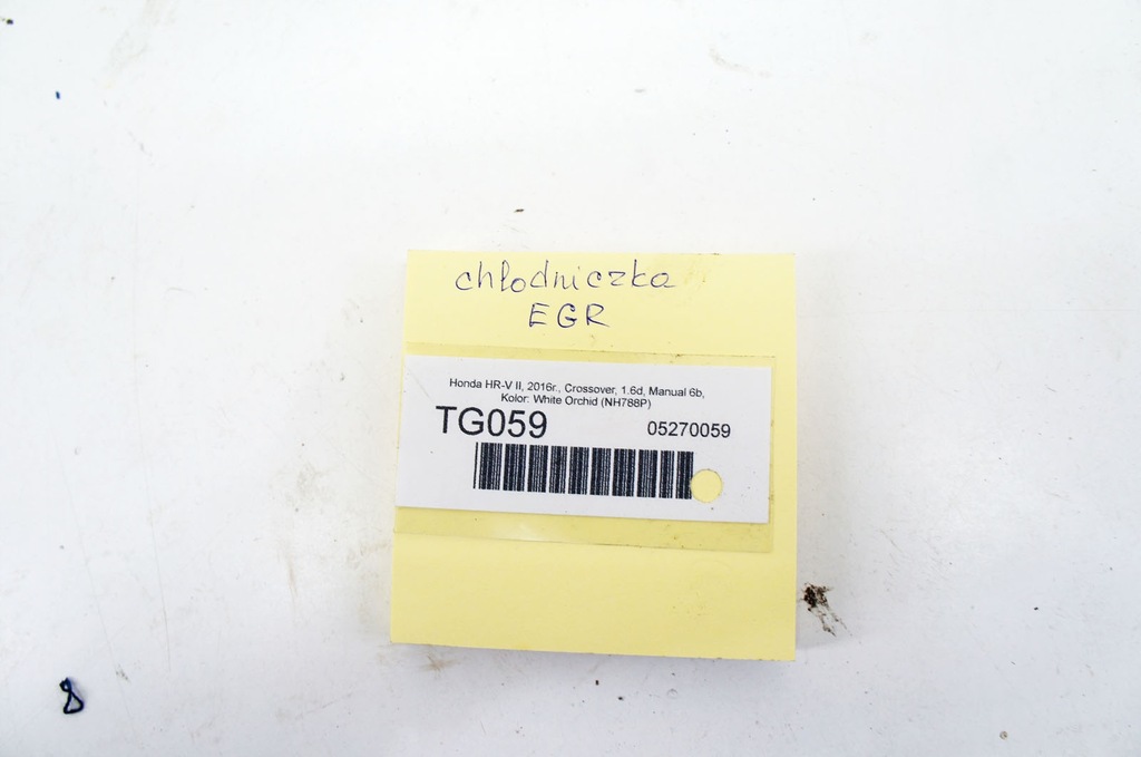 фото №6, Tg059 honda hr-v ii 1.6d радіатор вихлопних газів egr 18750-rz0-g011-m2