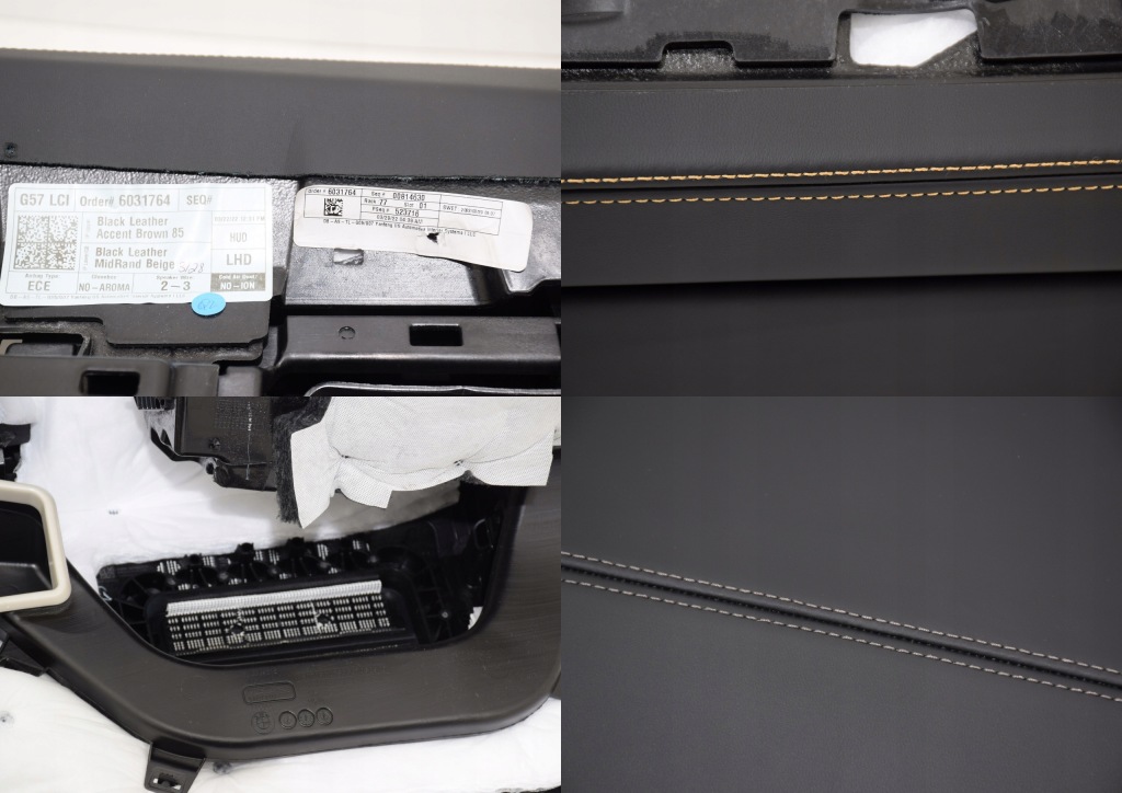 фото №15, Bmw x5 m f95 g05 lci lift панель приладів приладова панель  hud шкіра