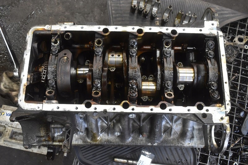фото №8, Блок dół двигателя wał n62b36a bmw e65 3.6 v8 272 km 01-05
