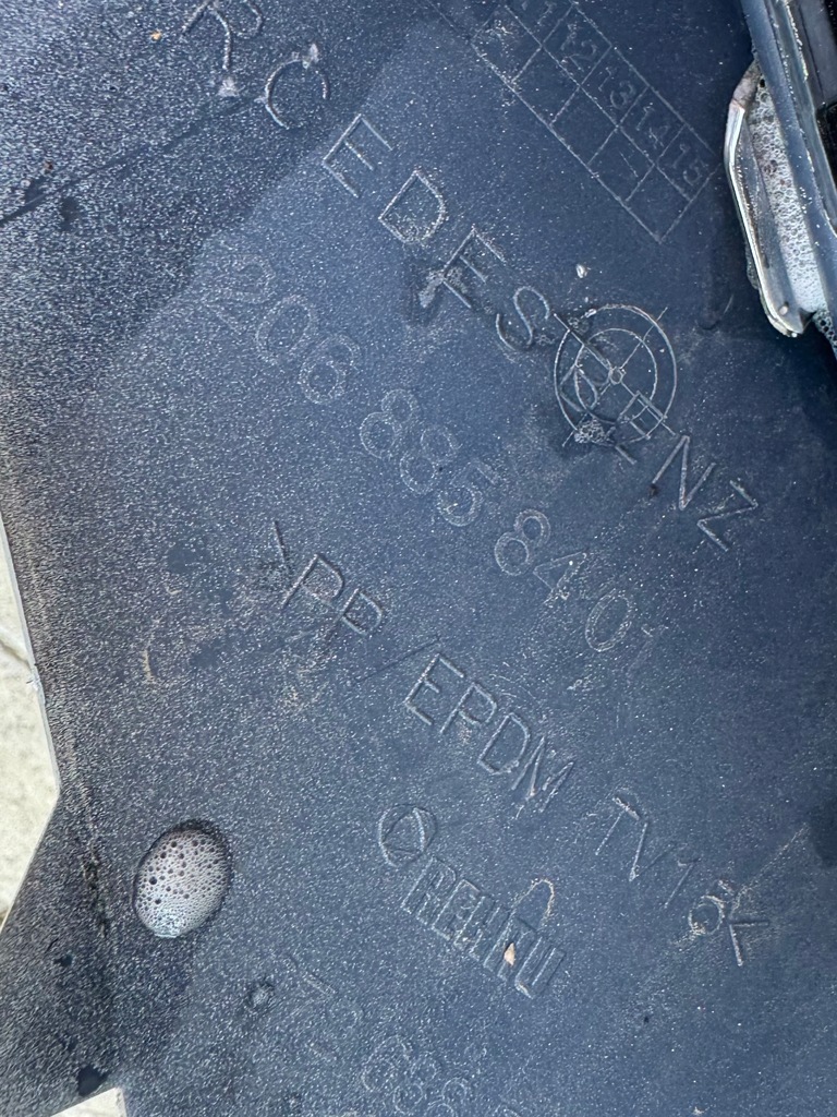 фото №14, Mercedes c w206 amg бампер перед хром org