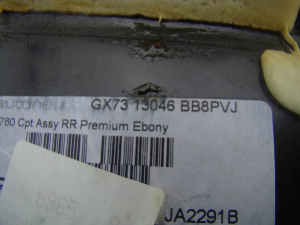 фото №6, Jaguar xe обшивка задня підлога