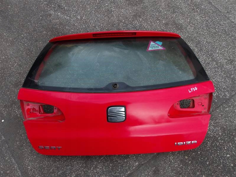 фото №14, Крышка багажника задняя seat ibiza iii lp3g