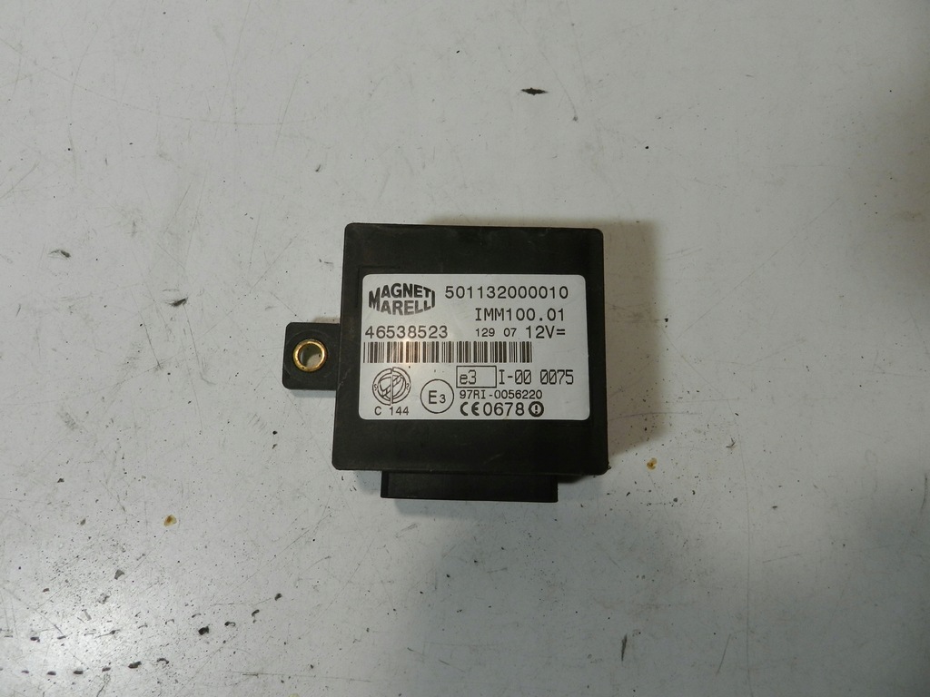 фото №6, Набір стартовий бортовий комп'ютер двигуна імобілайзер fiat multipla i 1.9 jtd 51807822