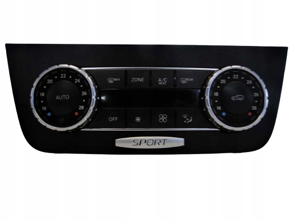 фото №1, Mercedes ml w166 166 панель кондиционера обдув