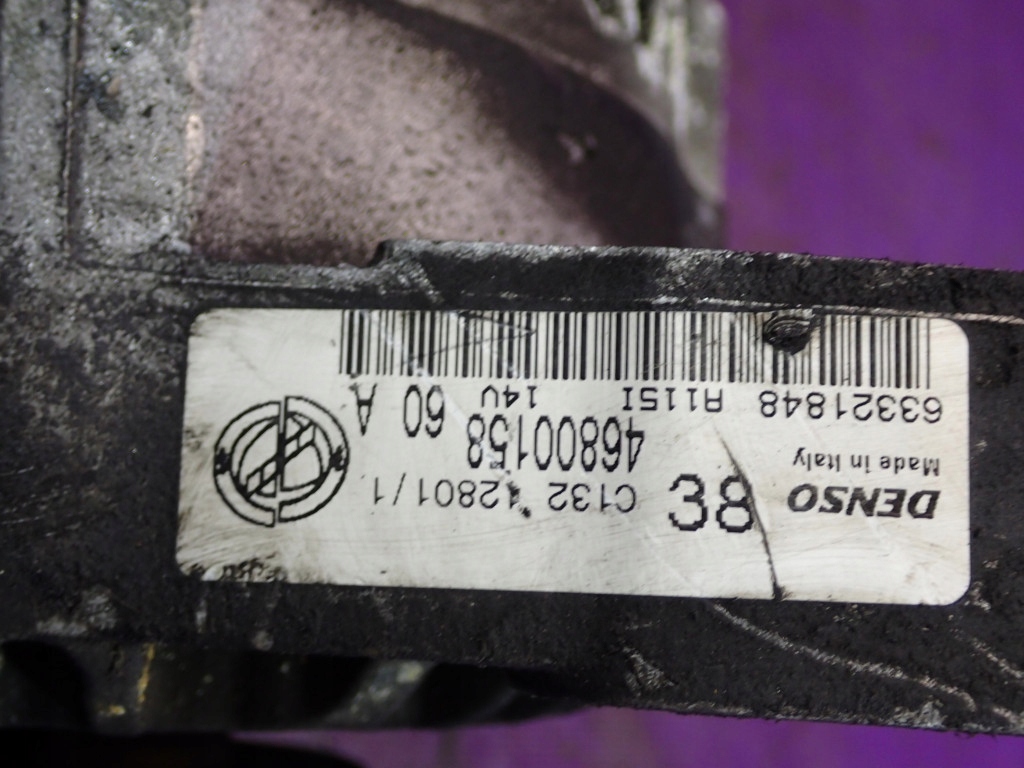 Fiat punto 2 99-03 1.2 60km генератор 60a 46800158 Недорого