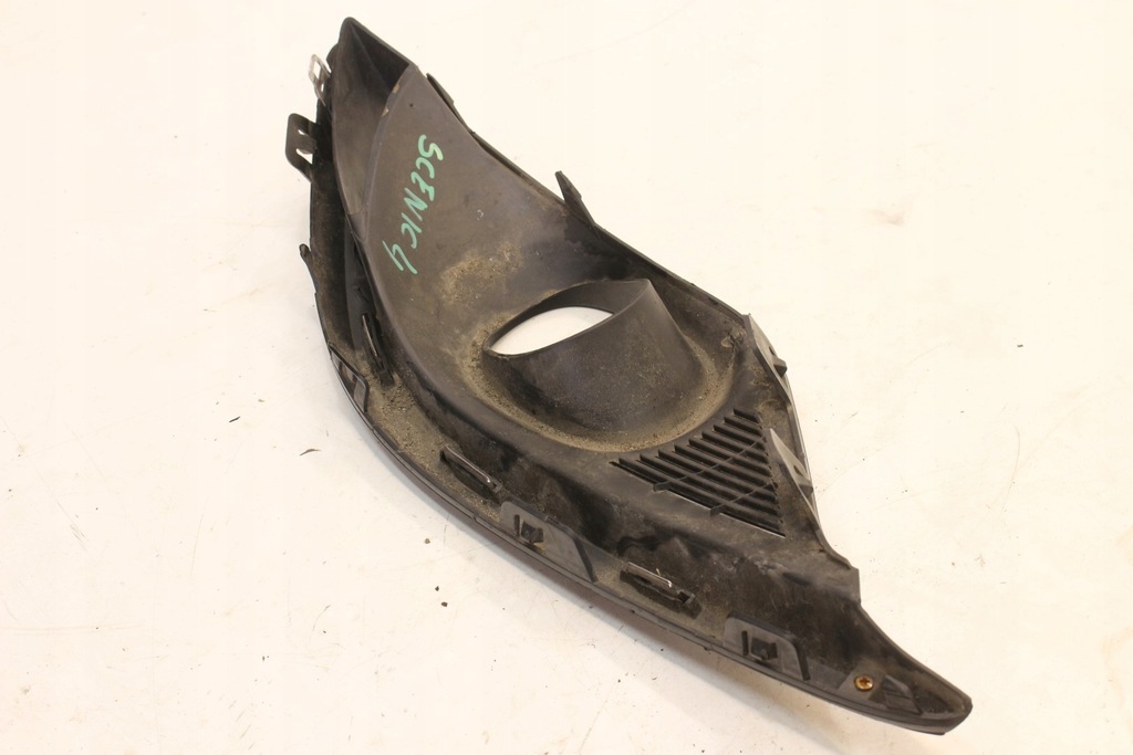 фото №6, Левая решётка бампера перед хром renault scenic iv