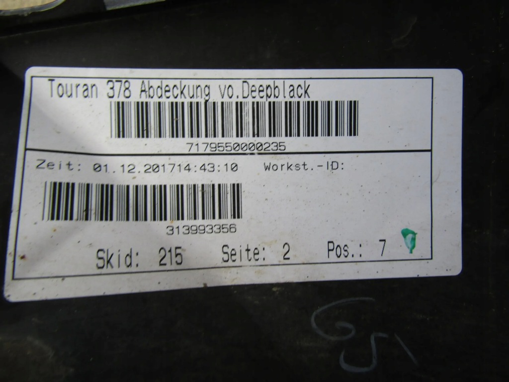 фото №13, Vw touran бампер перед 15r-