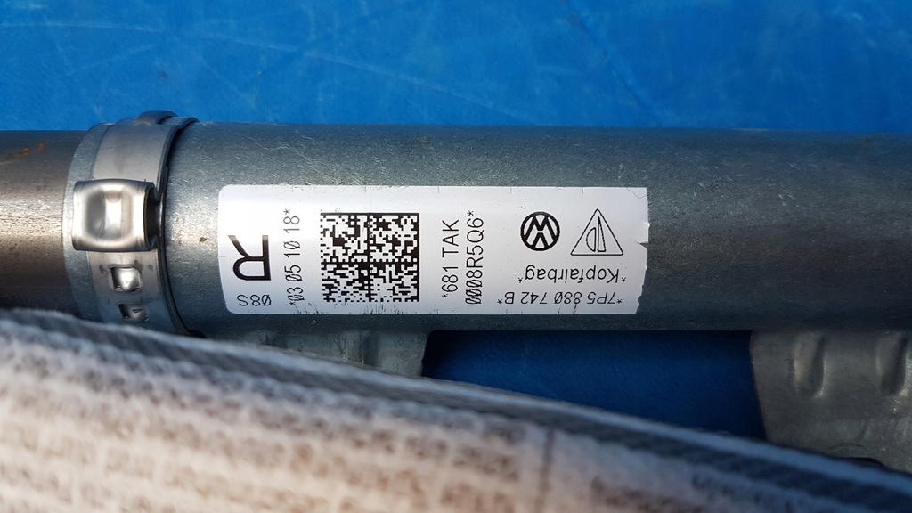 фото №8, Шторка безопасности воздушная подушка безопасности porsche cayenne ii 7p5