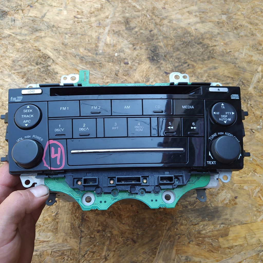 фото №2, Заводской радио cd mazda 6 i gg gy gp9e66dsx