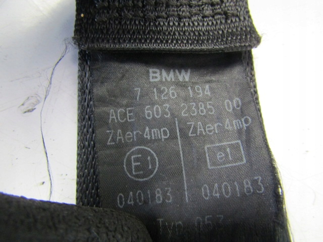 Bmw 3 e46 ремінь безпеки ліве перед 00-04 compact 7126194 Ціна