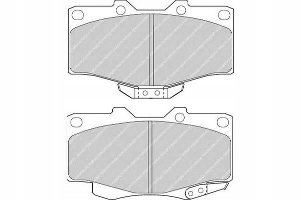 фото №2, Тормозные колодки тормозные toyota 4 runner hilux iv hilux v