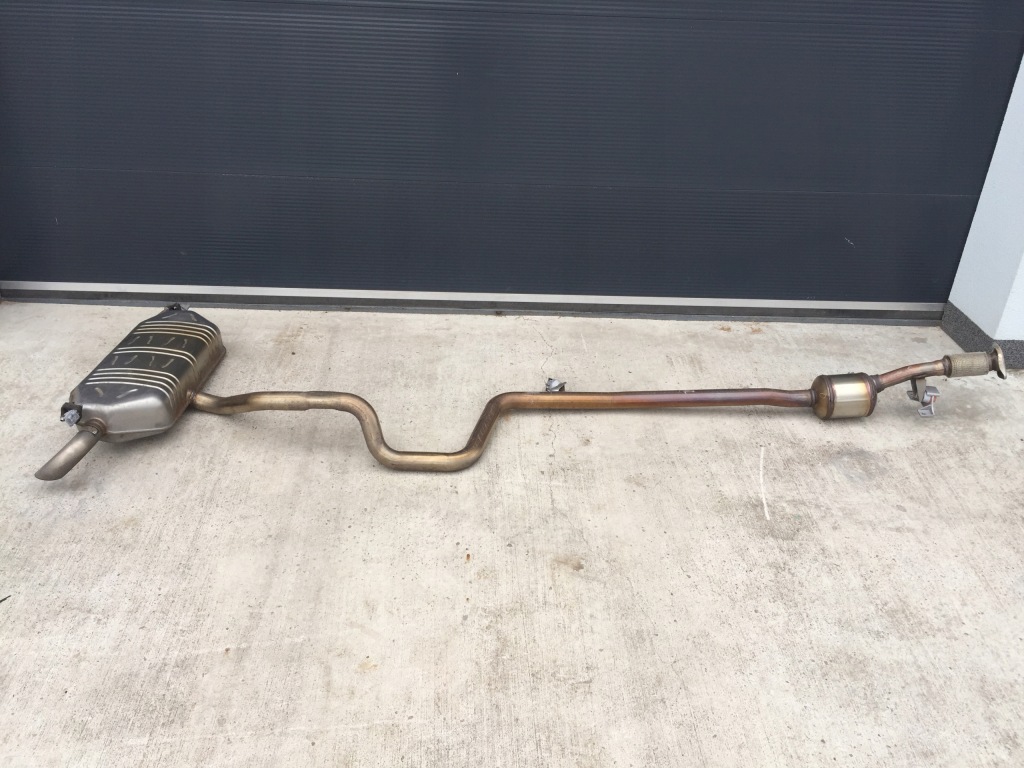 фото №1, Mercedes a w177 sedan вихлоп kompletny каталізатор