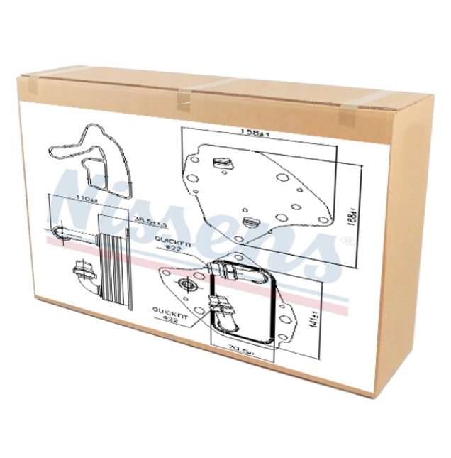 Купити Nissens 90996 радіатор оливи, олія двигунний
