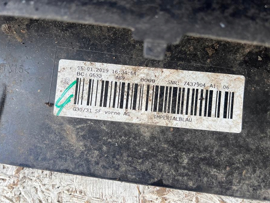 фото №6, Бампер перед передній bmw 5 g30 g31