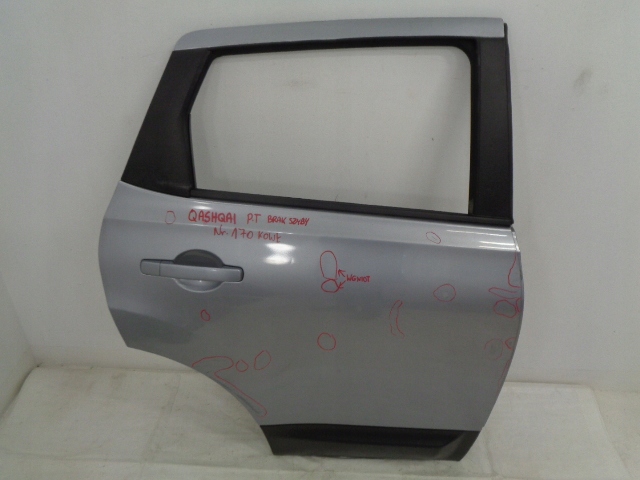 фото №1, Nissan qashqai дверь правое задние задняя