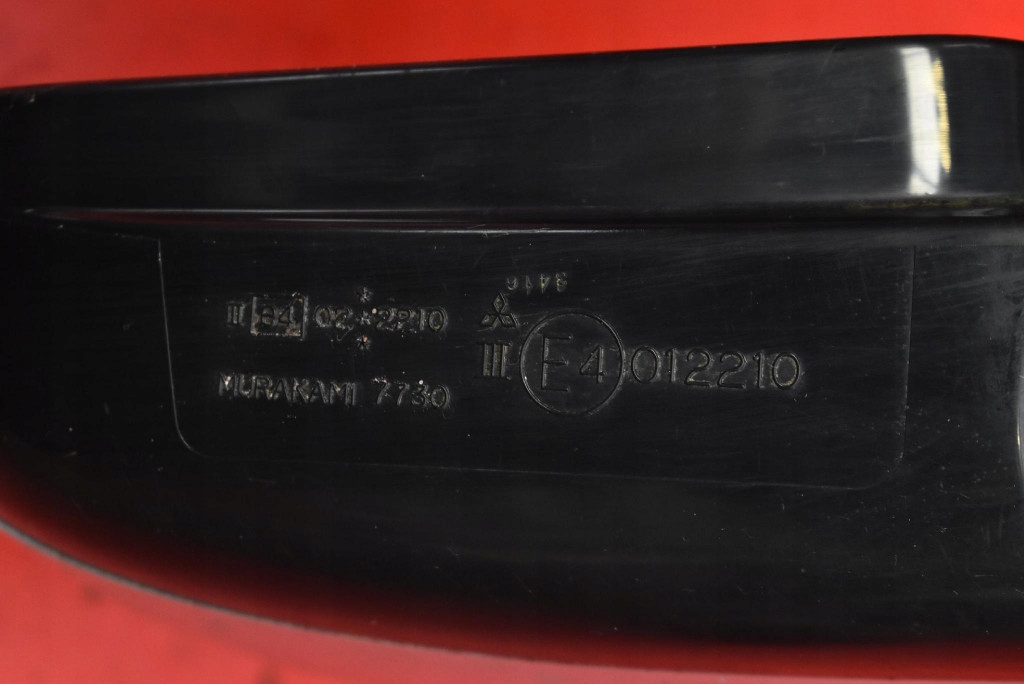 фото №8, Зеркало левая серебристый eu 012210 mitsubishi outlander 1 i 01-08 5 pin