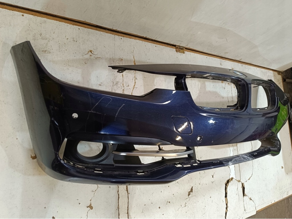 Бампер bmw 3 f30 f31 sport line рестайлинг  15+ перед nr n422 решётка Недорого