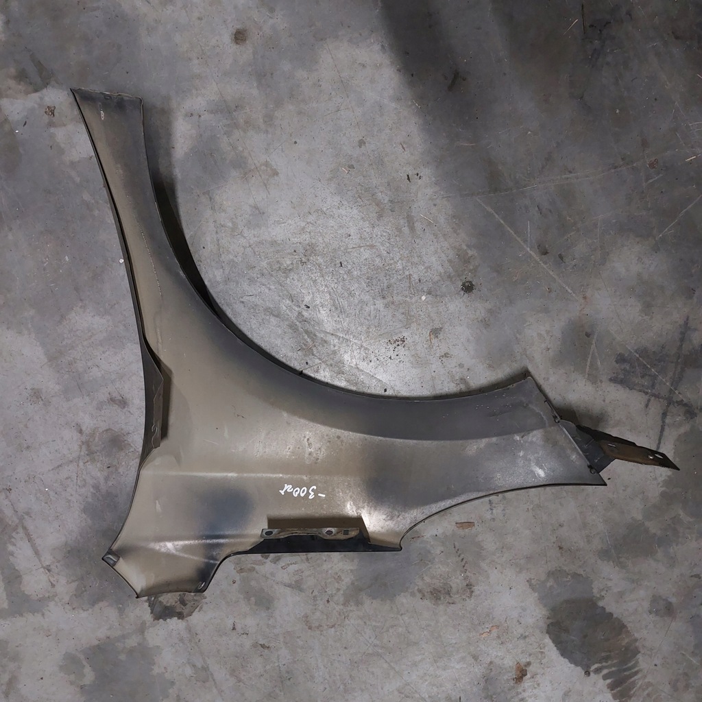 фото №7, Peugeot 207 крила передній правий код лакофарбового покриття exlb
