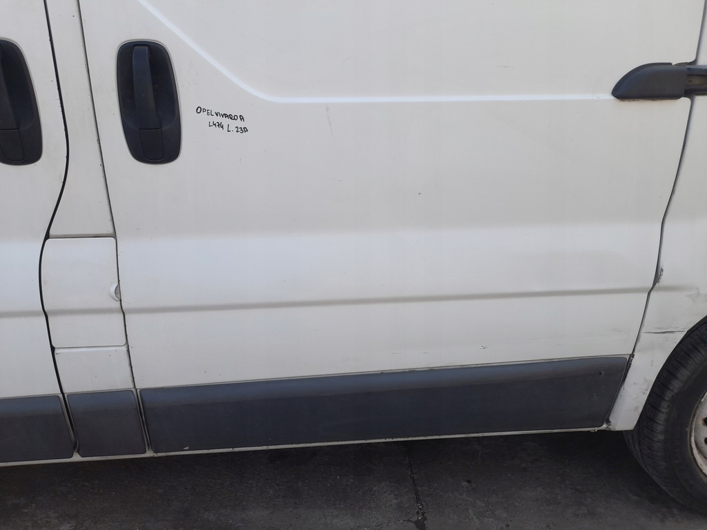 фото №15, Opel vivaro a двері лівий задня ліва зсувні l474