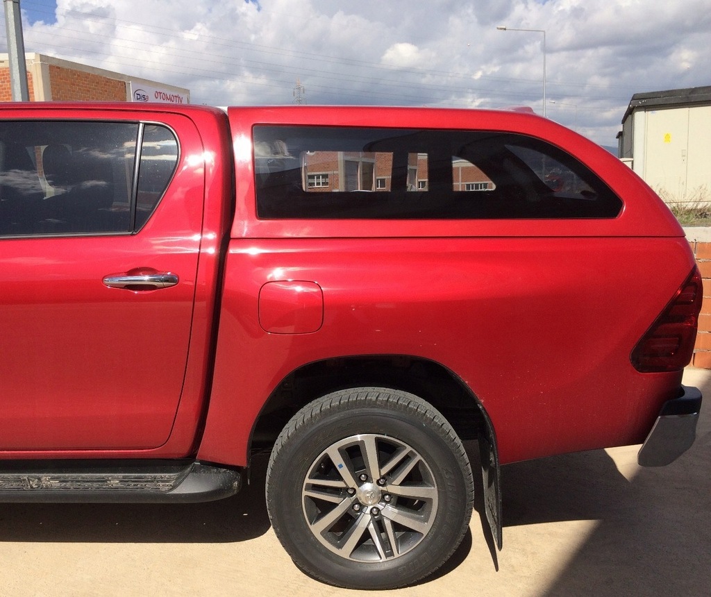 фото №11, Toyota hilux 2016+ обшивка hardtop кришка кузов герметична посилена