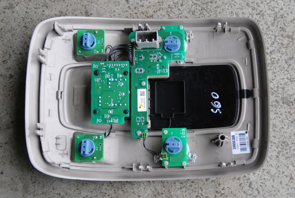 фото №3, Volvo s60 ii v60 лампа кабины 39806308 салона