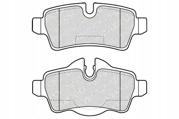 фото №2, Гальмівні колодки гальмівні mini r50 r53 r56 r57 r58