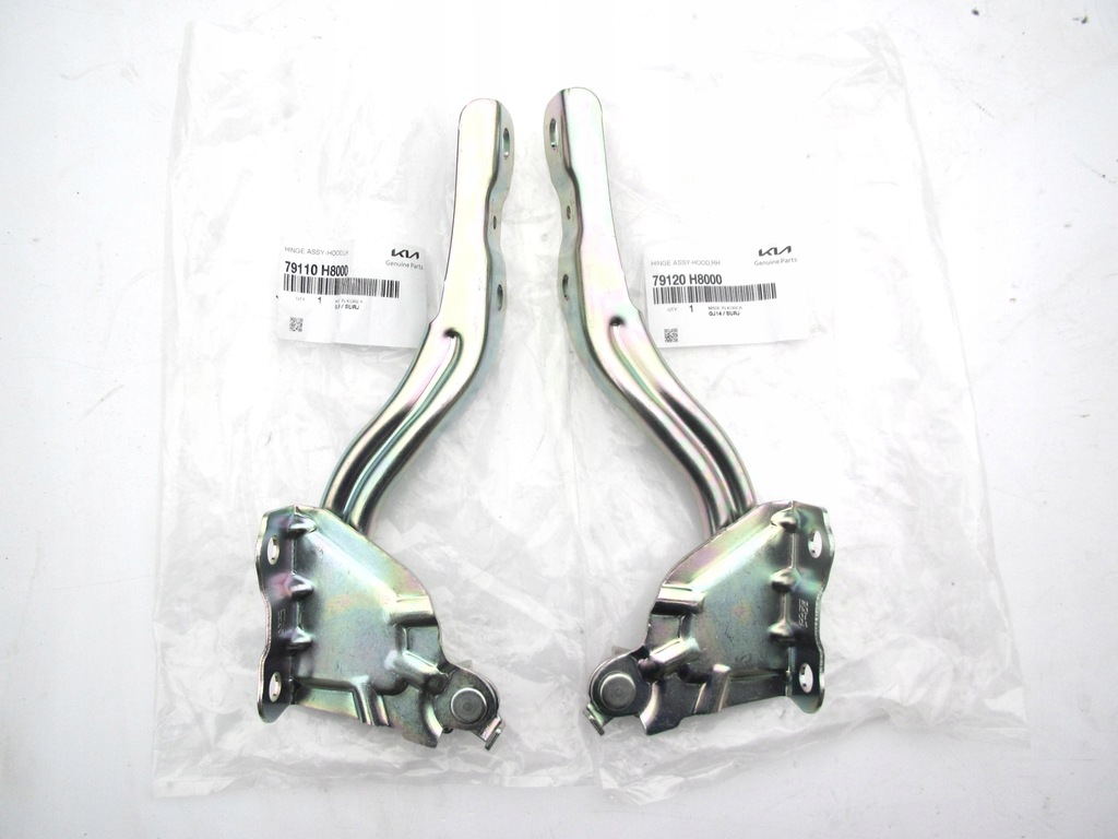 фото №11, Kia rio 4 2017 - капот петля r + l петлі лівий + правий nowe оригінал оригінальний номер