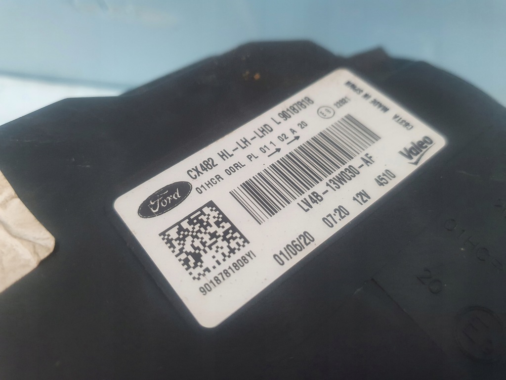 фото №6, Лампа ford kuga mk3 led ліва перед передня