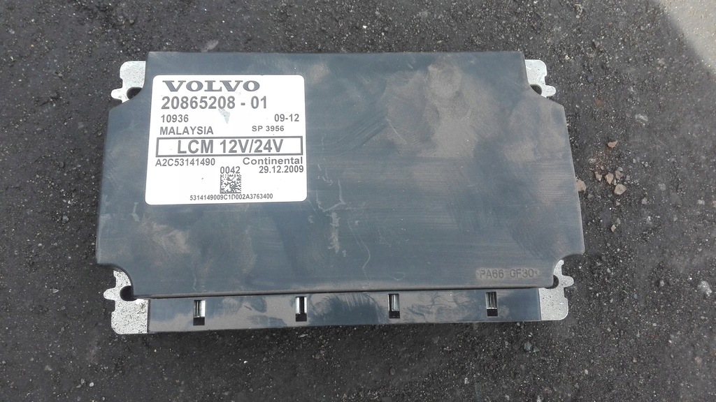 фото №1, Блок управления кассета света lcm volvo 20865208 01
