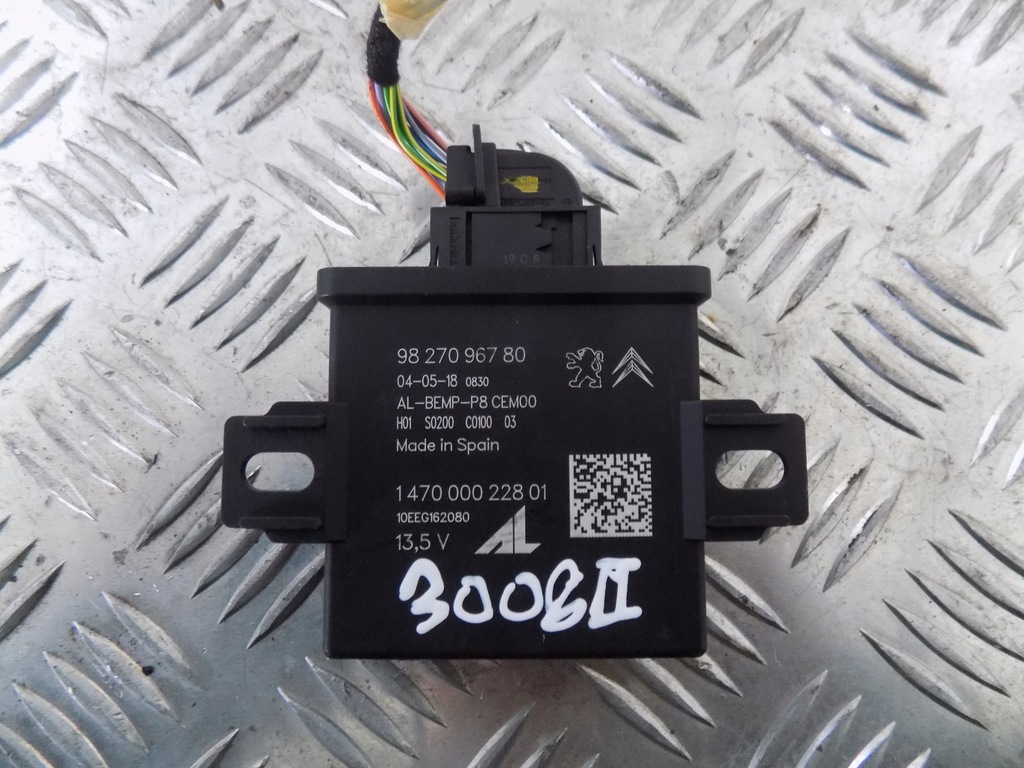 фото №1, Citroen peugeot модуль блок керування світла 9827096780