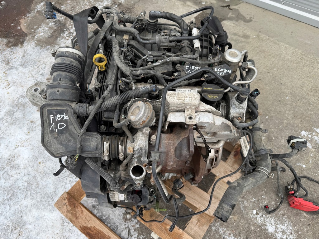 фото №4, Ford fiesta mk7 1,0 ecoboost двигун sfjc