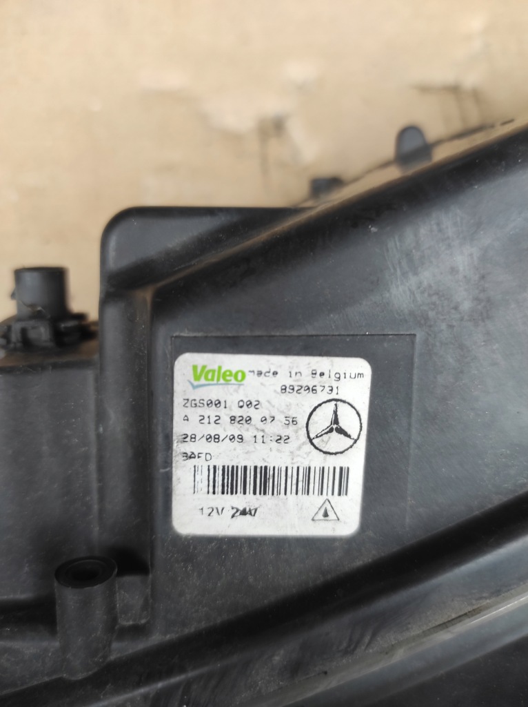 Mercedes w212 противотуманная фара led левый avantgarde a2128200756 решётка a2128851323 в Украине