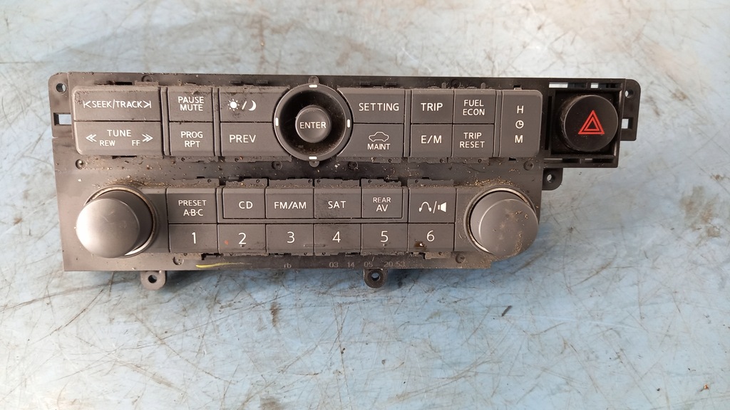 фото №1, Радио nissan quest 3.5b 05r