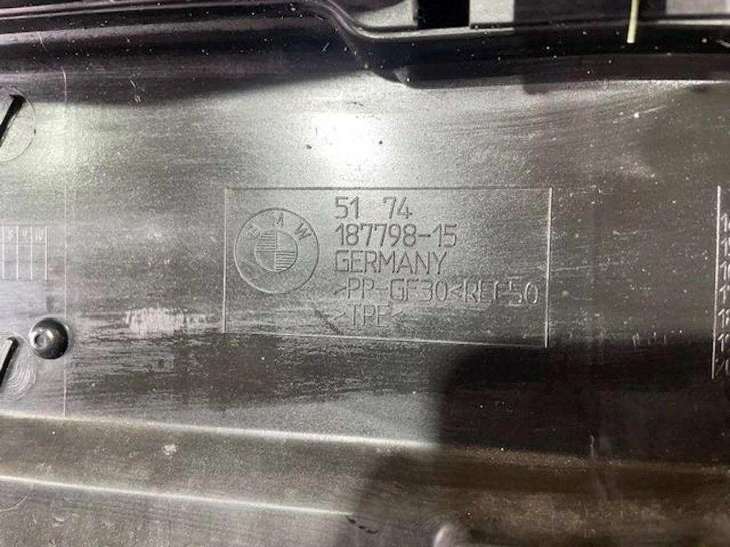 фото №8, Bmw 5 f10 f11 7 f01 воздуховод впуск воздуха pas перед 187798-15