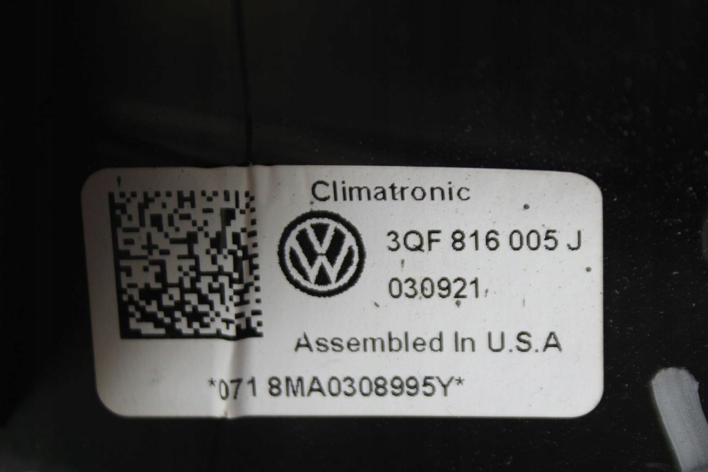 фото №7, Обігрівач перед vw atlas sel premium 3qf816005j