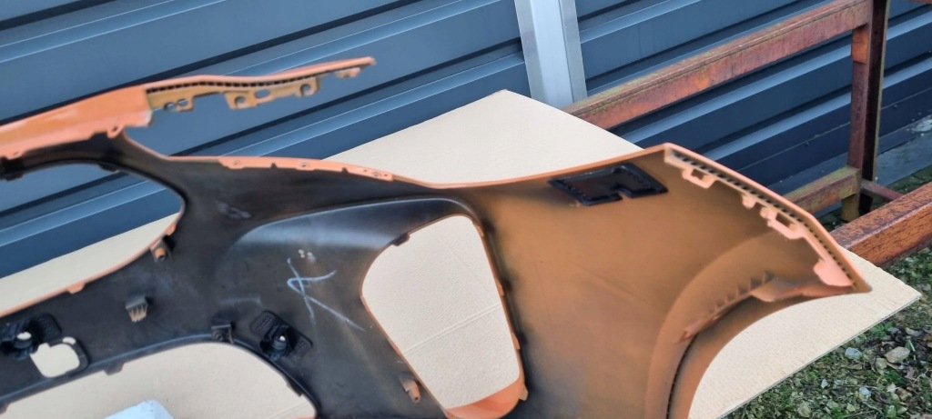 Kia stinger 2017- бампер перед оригінал g117 Ціна