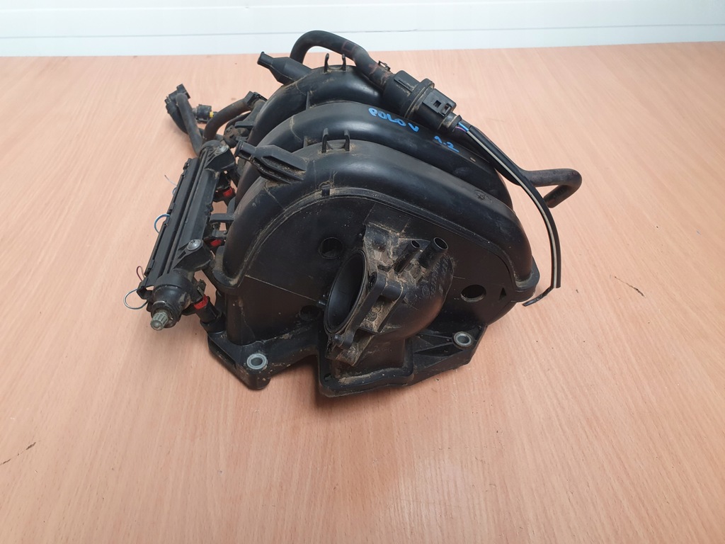 фото №12, Колектор всмоктуючий 03e129711f vw polo v ibiza 1.2b