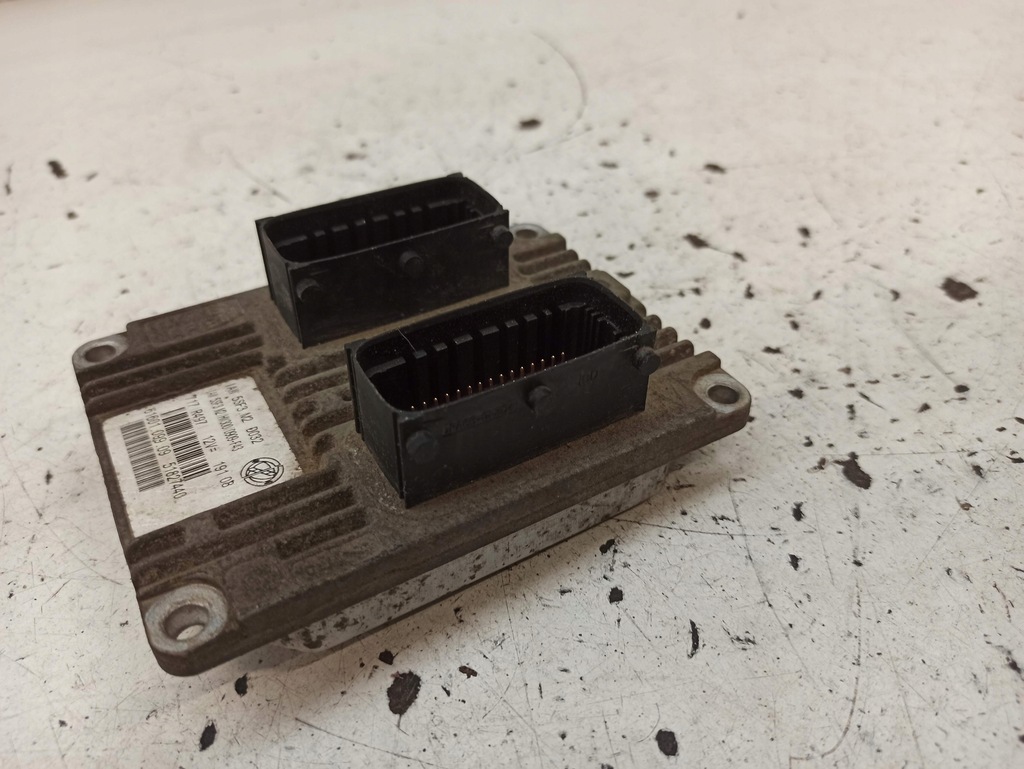 фото №10, Fiat punto 1.4b 8v бортовий комп'ютер блок керування 51827440